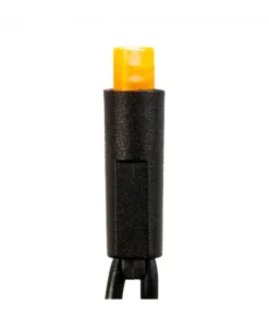 Boutique de Noël Light Sets*50-Light 5Mm Amber Frost Led Black Wire Light Set