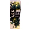 Boutique de Noël Light Sets*50-Light 5Mm Warm White Twinkle Led Green Wire Light Set