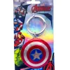 Boutique de Noël Marvel*Marvel Comics Superheroes, Collectible Keyring, Captain America'S Shield