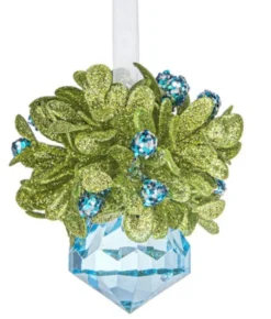 Boutique de Noël Winter Wonderland*Mistletoe Jewel Ornament