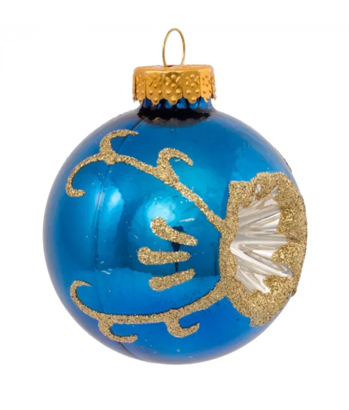 Boutique de Noël Glass Ball Boxes*60Mm Multicolored Glass Reflector Ornaments