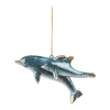 Boutique de Noël Under The Sea*Mom And Baby Dolphin Ornament