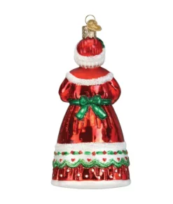 Boutique de Noël Family & Friends*Mrs. Claus Glass Ornament, Teapot And Cup In Hand