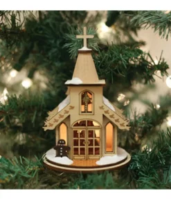 Boutique de Noël Religion*Nativity Chapel Ornament