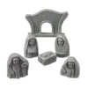 Boutique de Noël Religion & Nativities*Nativity Scene, Celtic Style And Presentation Box, 6 Pieces