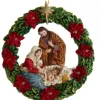 Boutique de Noël Religion*Nativity Wreath Ornament