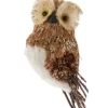 Boutique de Noël Enchanted Forest*Natural Owl Ornament