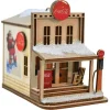 Boutique de Noël Nordic Villages*Nostalgic Country Store, With Coca Cola Signage , Led Lighting