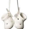 Boutique de Noël Family & Friends*Ornament, Baby'S First Shoes, White