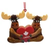 Boutique de Noël Enchanted Forest*Ornament, Canada Souvenir, Moose Love