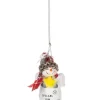 Boutique de Noël Family & Friends*Ornament, Festive Snowman With Message "Special Son"