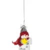 Boutique de Noël Family & Friends*Ornament, Festive Snowman With Message "Special Sister"