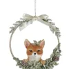 Boutique de Noël Enchanted Forest*Ornament, Fox In Garland