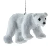 Boutique de Noël Winter Wonderland*Ornament, Furry Polar Bear