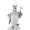 Boutique de Noël Winter Wonderland*Ornament, Glittering Royal Penguin