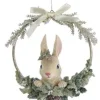 Boutique de Noël Enchanted Forest*Ornament, Rabbit In Wreath