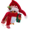 Boutique de Noël Santa'S Workshop*Ornament, "Red Hat" Christmas Owl With Wrapped Gift