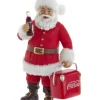 Boutique de Noël Mom'S Kitchen & Bakery*Ornament, Santa Claus Having A Coke, Cooler In Hand