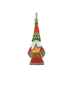 Boutique de Noël Rustic*Ornament, Santa, Holding North Star, Souvenir Of Canada.