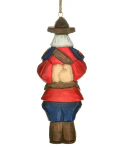Boutique de Noël Rustic*Ornament, Santa The Mountie, Souvenir Of Canada.