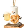 Boutique de Noël S'Mores*Ornament, S'Mores, Beer And Pretzel
