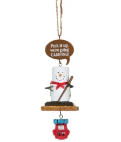 Boutique de Noël Mom'S Kitchen & Bakery*Ornament, S'Mores, Pack It Up, We'Re Going Camping