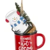 Boutique de Noël S'Mores*Ornament, S'Mores, S'More In A Red Mug (But First, Hot Cocoa)