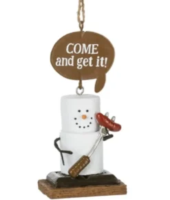 Boutique de Noël Nightmare Before Christmas*Ornament, S'Mores, The Bbq Cook S'More