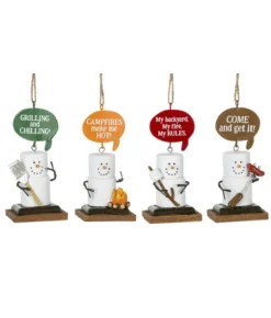 Boutique de Noël Nightmare Before Christmas*Ornament, S'Mores, The Bbq Cook S'More