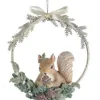 Boutique de Noël Enchanted Forest*Ornament, Squirrel In Garland
