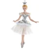 Boutique de Noël Winter Wonderland*Ornament, The Snow Queen Ballerina, With Sparkling Tutu