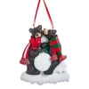 Boutique de Noël Enchanted Forest*Ornament, Two Black Bears