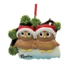 Boutique de Noël Enchanted Forest*Ornament, Two Owls