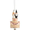 Boutique de Noël Wedding*Ornament, Wedding Cake With Gnomes.