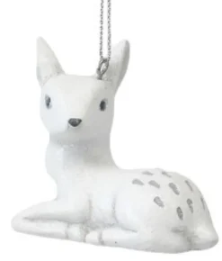 Boutique de Noël Winter Wonderland*Ornament, Winter Fawn, Contemporary Styling
