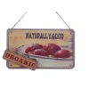 Boutique de Noël Mom'S Kitchen & Bakery*Ornament, Wooden Sign Organic Food