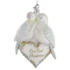 Boutique de Noël Family & Friends*Our 1St Christmas Doves Glass Ornament