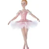 Boutique de Noël Family & Friends*Pink Ballerina With Crown Ornament