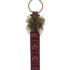 Boutique de Noël Enchanted Forest*Red And Black Plaid Door Hanger