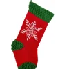 Boutique de Noël Stockings*Red Stocking With Snowflake