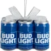 Boutique de Noël Miscellaneous*Resin Ornament, 6 Pack Of Bud Light