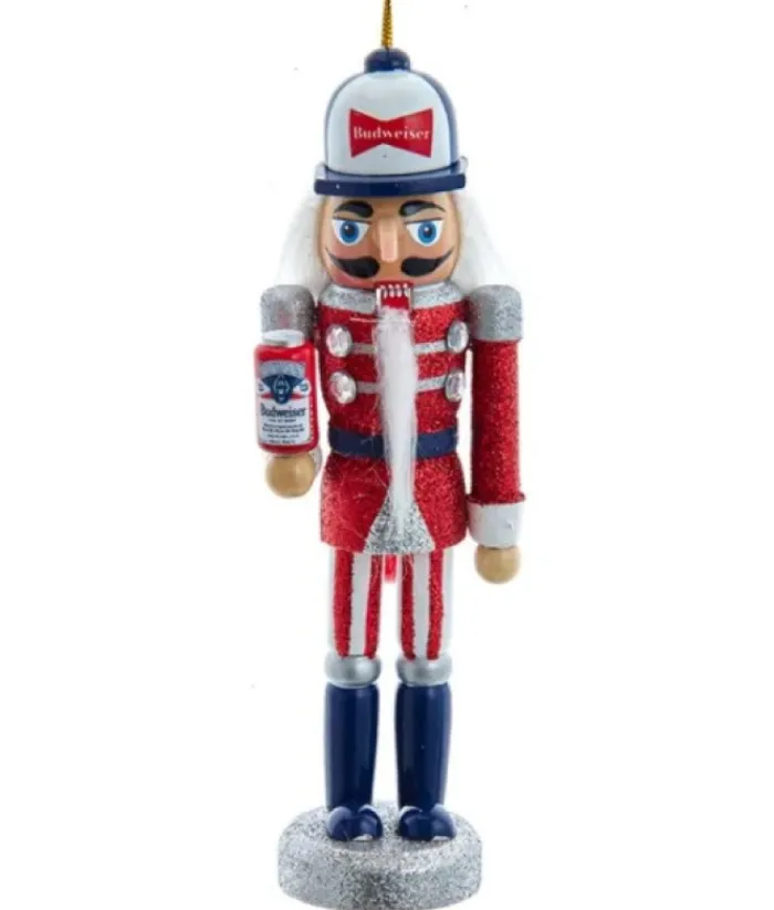Boutique de Noël Miscellaneous*Resin Ornament, Budweiser Nutcracker