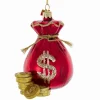 Boutique de Noël Varied Shapes*Sack Of Money Glass Ornament