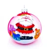 Boutique de Noël Importations From Poland*Santa Claus Glass Ornament