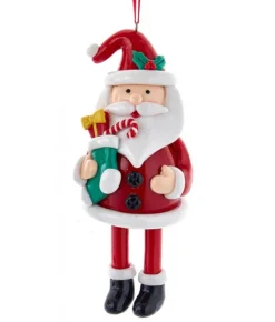 Boutique de Noël Christmas Classics*Santa Dangling Legs Ornament