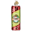 Boutique de Noël Mom'S Kitchen & Bakery*Santa Seltzer, Glass Ornament