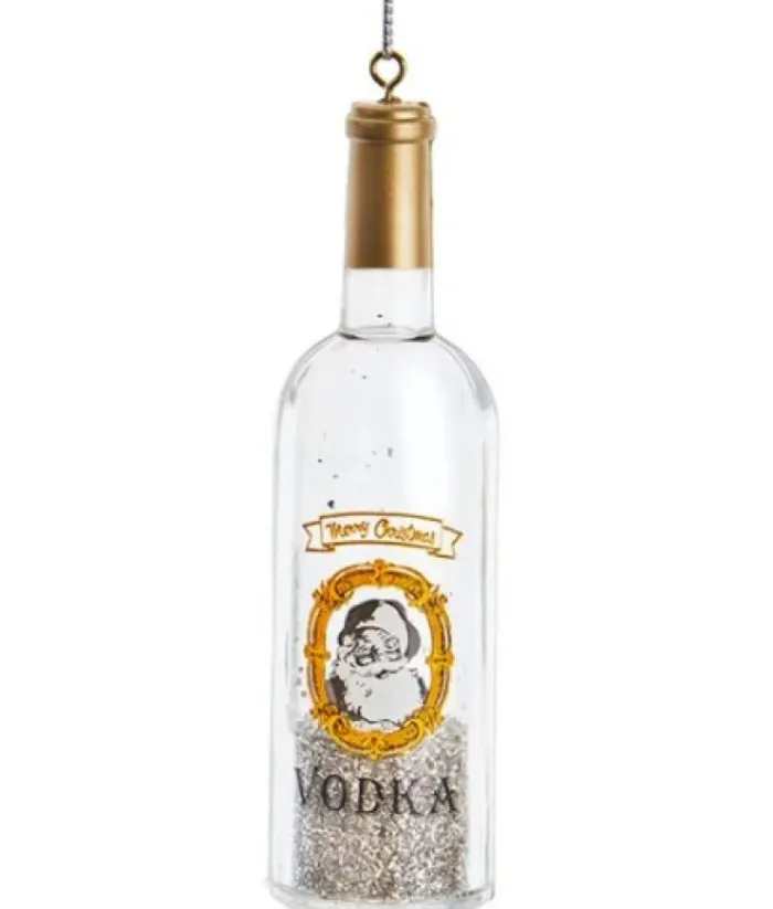 Boutique de Noël Mom'S Kitchen & Bakery*Santa Vodka Bottle, Ornament