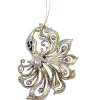 Boutique de Noël Christmas Classics*Silver/Gold Peacock Ornament