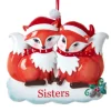 Boutique de Noël Family & Friends*Sisters'' Fox Ornament