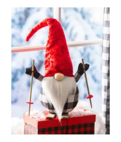 Boutique de Noël Enchanted Forest*Skiing Gnome 20